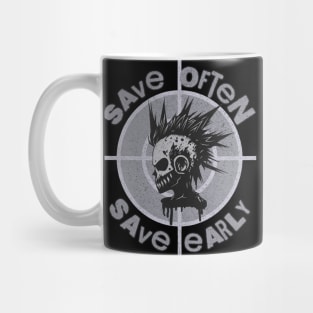 Save often, save early Mug